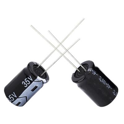 China 1000uf 35v Electrolytic Capacitor High Temperature Resistance Small Volume for sale