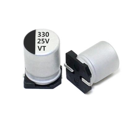 中国 25V 330UFの小型アルミニウム電気分解コンデンサーおよび大容量 販売のため