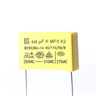 China 0.22UF 224K P15MM 310VAC Anti Interference Capacitor For Power Supply Control Board for sale