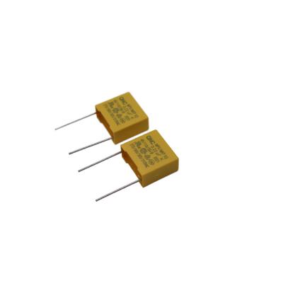 China 4.7uF Safety Capacitor For X2 Dielectric Strength 1600VAC Wide Temperature Range -40.C To 85.C for sale