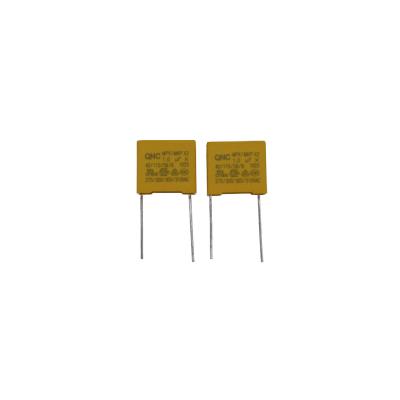 China 15mm Lead Wire Length X2 Safety Capacitor Capacitance Range 0.001uF 4.7uF for sale