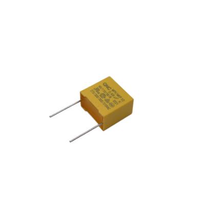 China 50/60Hz Rated Frequency X2 Safety Capacitor in Radial Package with Through-Hole Mounting for sale