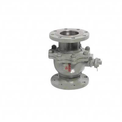 China Flange ball valve Cast steel/stainless steel Manual high temperature steam ball valve for sale
