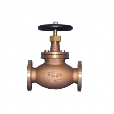 China Best price JISF7320 marine bronze stop check valve DN40 DN25 5K for sale