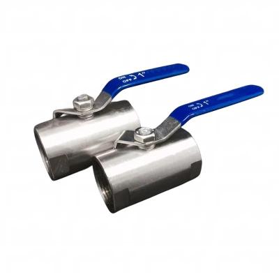 China Stainless steel ball valve wide ball valve Steam high temperature ball valve door inside thread valve 4 points 6 points for sale