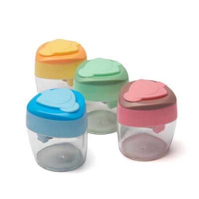 China wholesale pencil sharpener Manual Pencil Sharpener with lid for sale