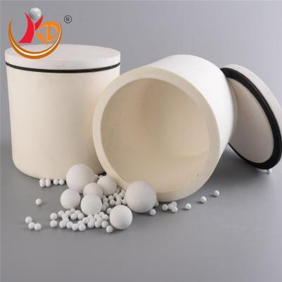 China Alumina Ceramic Grinding Tank For Laboratory Planetary Ball Mill Industrial Ceramics for sale