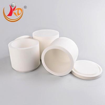 China 50 ml Aluminium-Keramik-Schleifgläser Vibrationsmühle-Gläser für Laborplanetenkugelmühle zu verkaufen