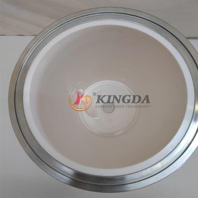 China Zirconia Vacuum Ball Mill Jar Coated Stainless Steel Cylinderical Shape for sale