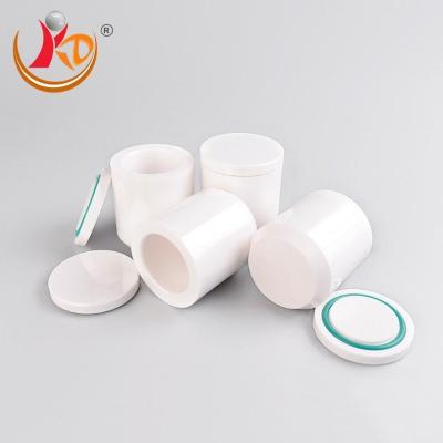 China Pote cilíndrico de cerámica de pulido del molino de bola del óxido de circonio del tarro YSZ del molino de bola en venta
