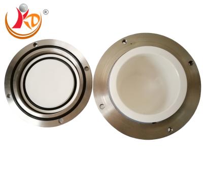Chine Broyeur à boulets cylindrique de pot de zircone de broyeur à boulets de vide d'OEM avec la garniture de solides solubles à vendre