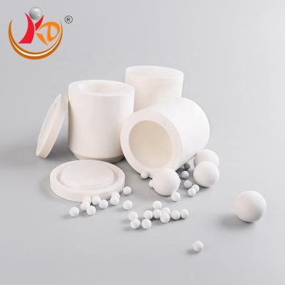 China Tarro de pulido de bola del laboratorio del alúmina de cerámica planetario del molino 100ml pulido en venta
