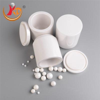 China 250ml Zirconium Yttrium Alloy Zirconia Block Ball Mill Grinding Machine Jar for sale