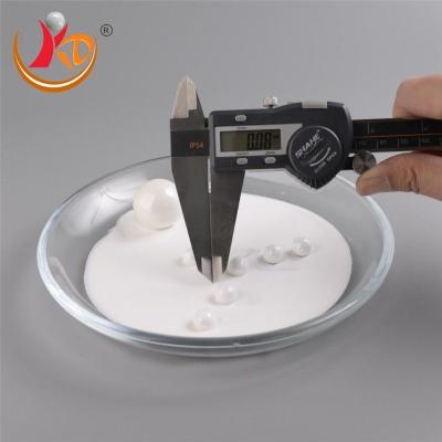 China 0.08-0.18mm Perlas de molienda cerámicas pequeñas y blancas YSZ para uso en molinos de bolas planetarios de laboratorio en venta