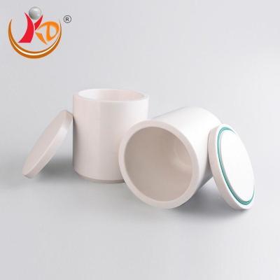 China                  2L Ceramic Clay Zirconium Nitrate Cassava Leaves Grinding Machine Jar              for sale
