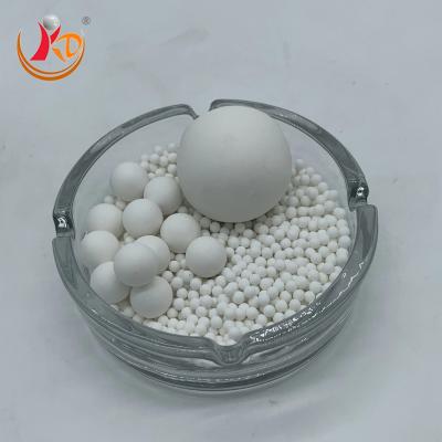 China Perlas cerámicas de aluminio para aplicaciones de molienda industrial resistentes al desgaste en venta