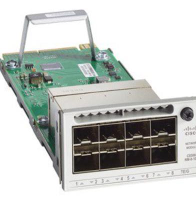 China Catalizador 9300 de LACP Cisco C9300-NM-8X 8 interruptor do módulo da rede de X 10GE à venda