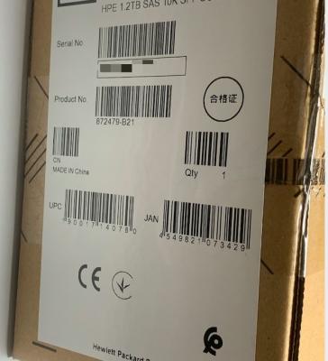 China HPE  872479-B21 1.2TB SAS 10K SFF SC DS HDD for sale