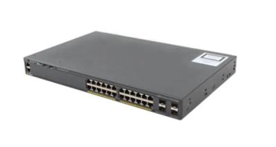 Cina Commutatore 2960-X 24 Gige PoE 110W di LAN Base Cisco Catalyst WS-C2960X-24PSQ-L in vendita