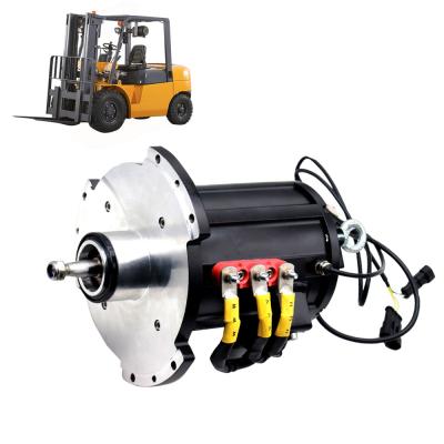 China Servo 3000W 24V Electric Forklift Traveling Motor High-precision control motor for sale
