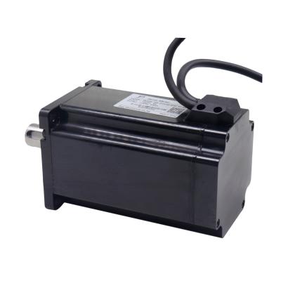 China 5.6Nm 100RPM 24 Volt Servo Motor 70W Low Noise 80mm Dia for sale