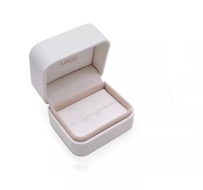 China ODM Ring Gift Boxes Logo Printed Leatherette Magnetic Jewelry Boxes ISO9001 for sale