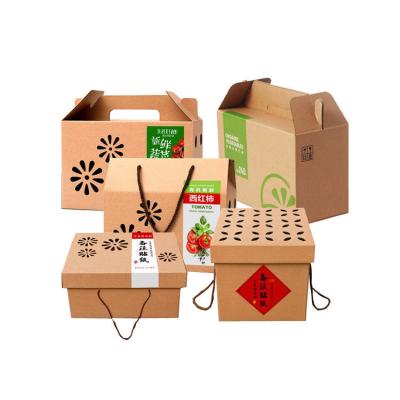 China Custom Fruit Packing Box Folding Ardboard Gift Packaging Boxes for sale