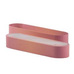China Impresión de empaquetado rosada de la caja de regalo de la galleta de Macaron reciclable con la ventana en venta