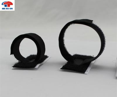 China Adheisve Backed heavy duty Colored Hook And Loop Tape Small  Straps , Part release for sale