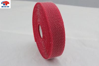 China Strong Sticky Red Mushroom hook and loop fastener tape , adhesive Hook Loop Fastener for sale