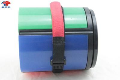 China Red Bandage Hook And Loop Cinch Straps , hook and loop roll For Luggage for sale