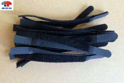China Gancho e fita pretos do laço para o nylon dos prendedores 100% costurar, de gancho & de laço à venda