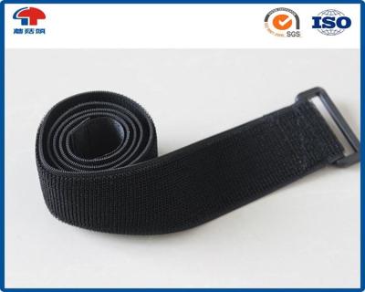 China Unnapped Elastic Hook And Loop Strap , 50MM Flexible elastic webbing straps Medical Use for sale