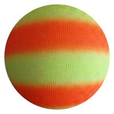 China Playground Dodge Large Inflatable Ball Bright Colorful Size 8.5 Inch for sale