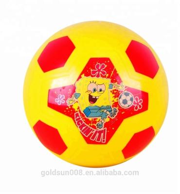 China 45cm Exercise Jumping Ball , Inflatable Bounce Ball With Decal For Kids for sale