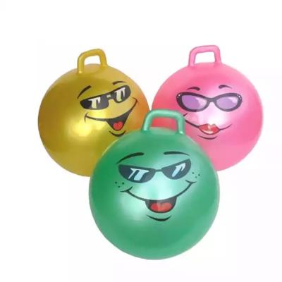 China Non Toxic Space Hopper Ball , Recessive Color Inflatable Toy Ball for sale