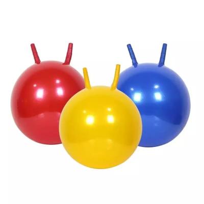 China Kids Toy 18 Inch 45cm Inflatable Hopper Ball Red Blue Green Pink Orange Brown for sale