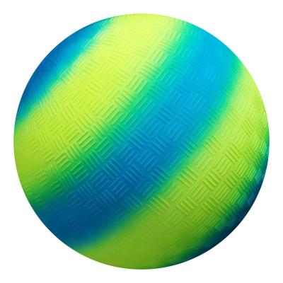 China Multicolored Rainbow Toy Inflatable Playground Ball Waterproof Odorless for sale