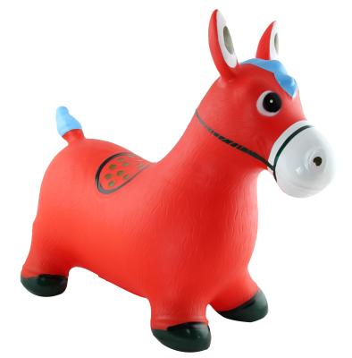 China Odorless Inflatable Horse Hopper for sale