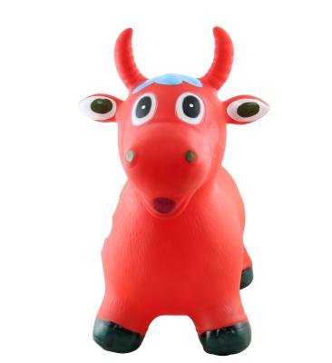China Antiwear PVC Inflatable Animal Hopper , Nontoxic Inflatable Bouncy Horse Toy for sale