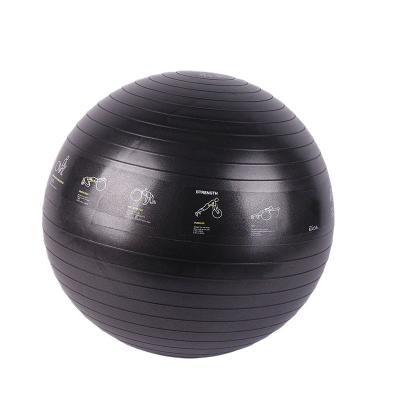 China 65 Cm Stability PVC Yoga Ball Waterproof Anti Slipping Ecofriendly for sale