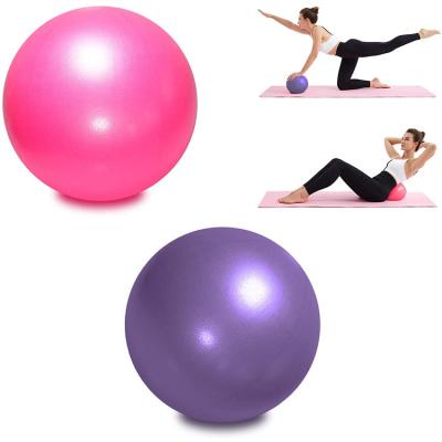 China BSCI Round 9 Inch PVC Yoga Ball Tasteless Eco Friendly With Pump for sale