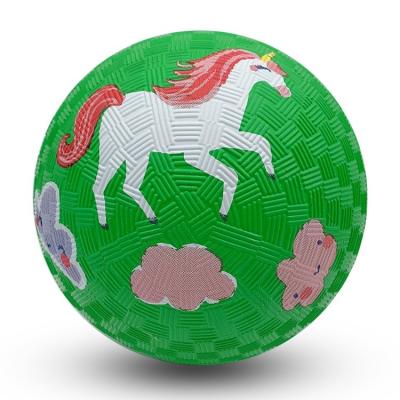 China Anti Slipping Big Rubber Bounce Ball Multipurpose Antiburst for sale