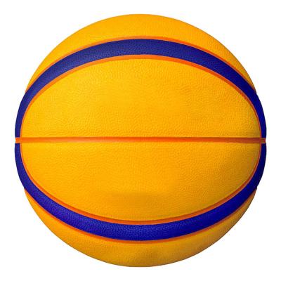 China Recycled Odorless Rubber Bounce Ball Antiwear Basketballs For Camps for sale