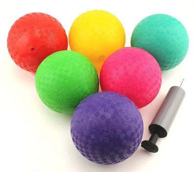 China EN71 Rubber Playground Kids Toy Balls Multicolored Ultralight for sale