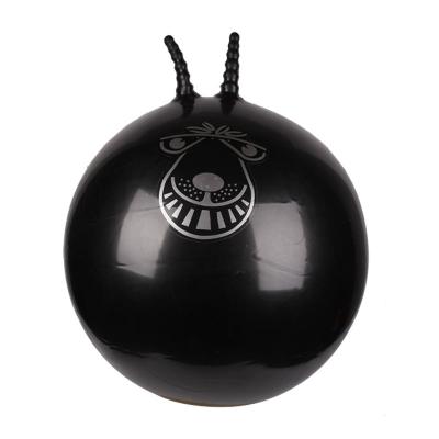 China Antiburst 55cm Adult Size Space Hopper , Odorless Bounce Rubber Hop Ball for sale