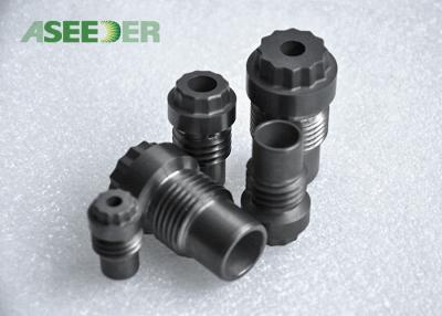 China Super Hard Tungsten Carbide Thread Nozzle , Pdc Core Drill Bits Nozzle for sale