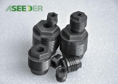 China Petroleum Industry Tungsten Carbide Thread Nozzle For PDC Drill Bit for sale