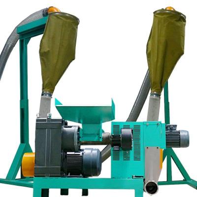 China Máquina de pelotização de PVC LDPE para extrusão de resíduos plásticos à venda