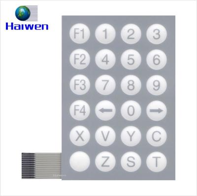 China teclado electrónico sellado del interruptor de membrana del tacto con el pegamento 3M468 en venta